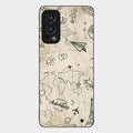 Map Mania Glass Case Cover For Oneplus Nord 2 5G