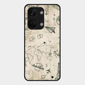 Map Mania Glass Case Cover For Oneplus Nord 3 5G