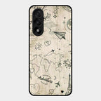 Map Mania Glass Case Cover For Oneplus Nord 5 5G
