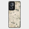 Map Mania Glass Case Cover For Oneplus Nord Ce 2 5G