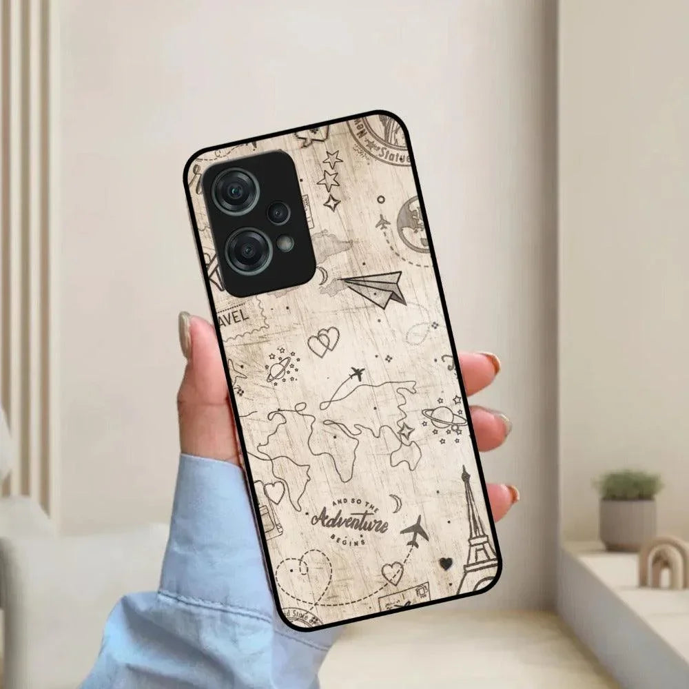 Map Mania Glass Case Cover For OnePlus - ShopOnCliQ