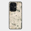 Map Mania Glass Case Cover For Oneplus Nord Ce 3 5G