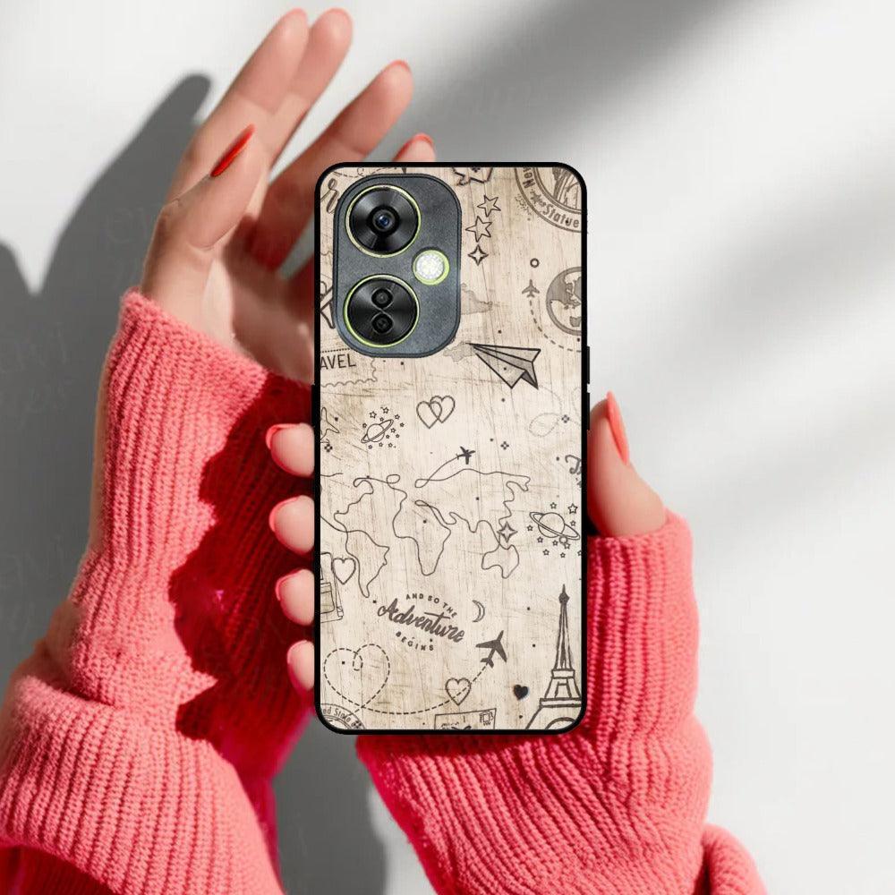 Map Mania Glass Case Cover For OnePlus - ShopOnCliQ