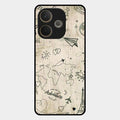 Map Mania Glass Case Cover For Oppo A5 Pro 5G