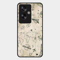 Map Mania Glass Case Cover For Oppo A79 5G