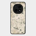 Map Mania Glass Case Cover For Oppo F29 Pro 5G