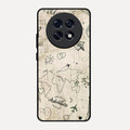 Map Mania Glass Case Cover For Oppo F31 Pro Plus 5G