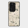 Map Mania Glass Case Cover For Oppo Reno 11 Pro 5G