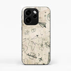 Map Mania Glass Case Cover For Oppo Reno 15C 5G