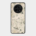 Map Mania Glass Case Cover For Realme 12 5G