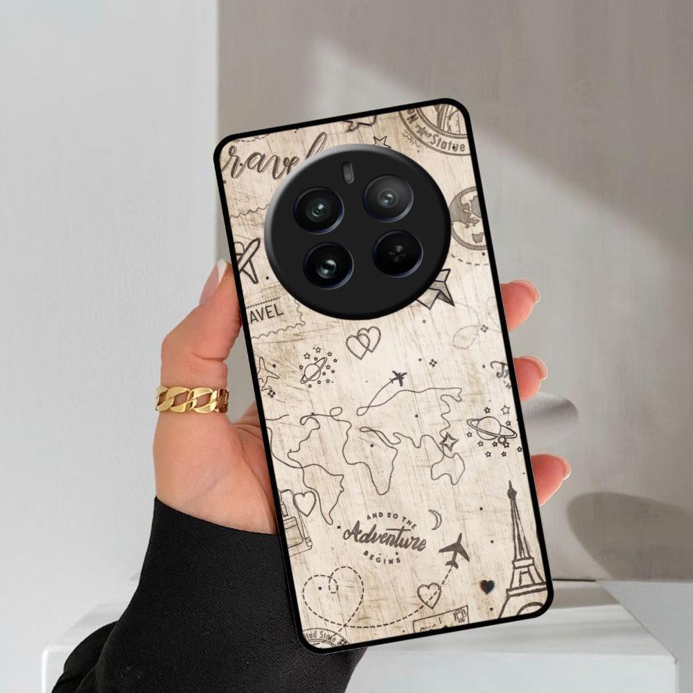 Map Mania Glass Case Cover For Realme/Narzo - ShopOnCliQ