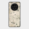 Map Mania Glass Case Cover For Realme 13 5G