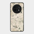 Map Mania Glass Case Cover For Realme 13 Plus 5G