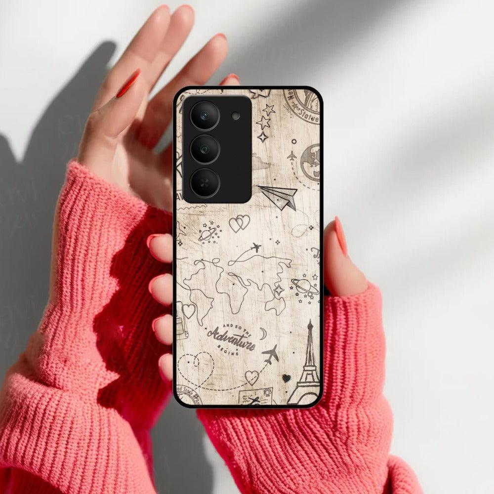 Map Mania Glass Case Cover For Realme/Narzo - ShopOnCliQ
