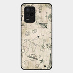 Map Mania Glass Case Cover For Realme 9 5G
