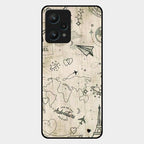 Map Mania Glass Case Cover For Realme 9 Pro 5G
