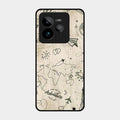 Map Mania Glass Case Cover For Realme Gt 7 Pro