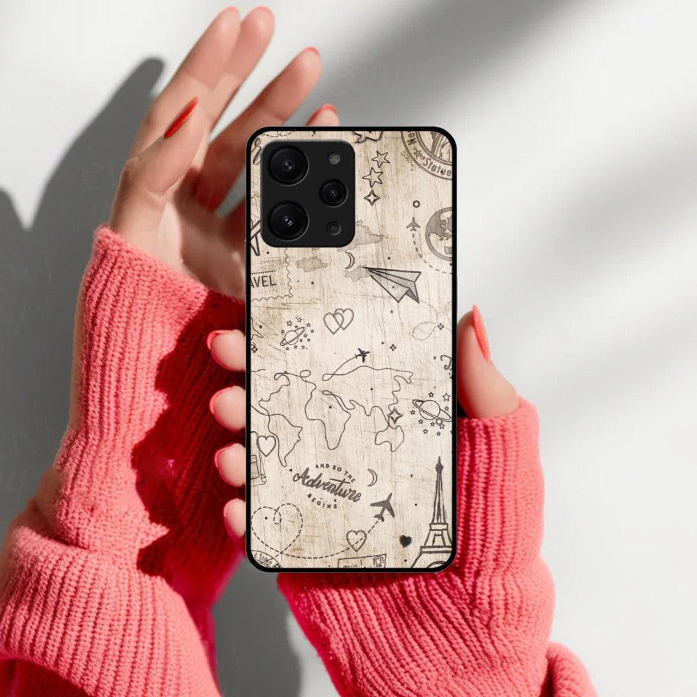Map Mania Glass Case Cover For Redmi/Xiaomi - ShopOnCliQ