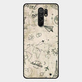 Map Mania Glass Case Cover For Redmi 9 Prime