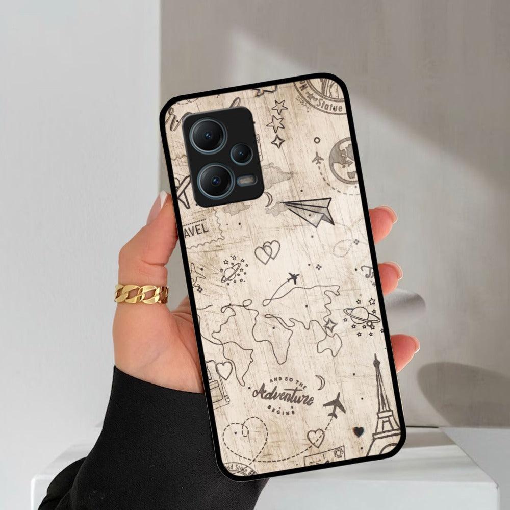 Map Mania Glass Case Cover For Redmi/Xiaomi - ShopOnCliQ