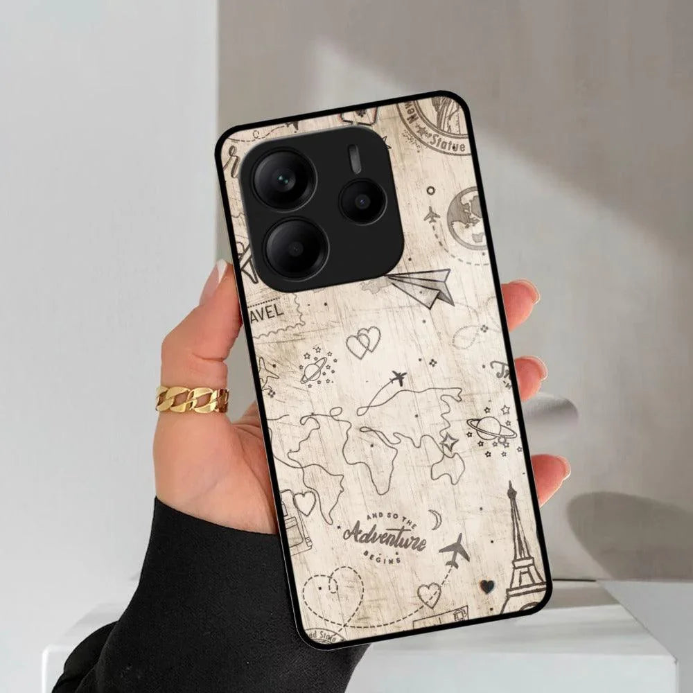 Map Mania Glass Case Cover For Redmi/Xiaomi - ShopOnCliQ
