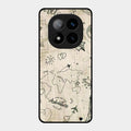 Map Mania Glass Case Cover For Redmi Note 14 Pro Plus 5G
