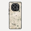Map Mania Glass Case Cover For Redmi Note 15 5G