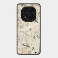Map Mania Glass Case Cover For Redmi Note 15 Pro 5G