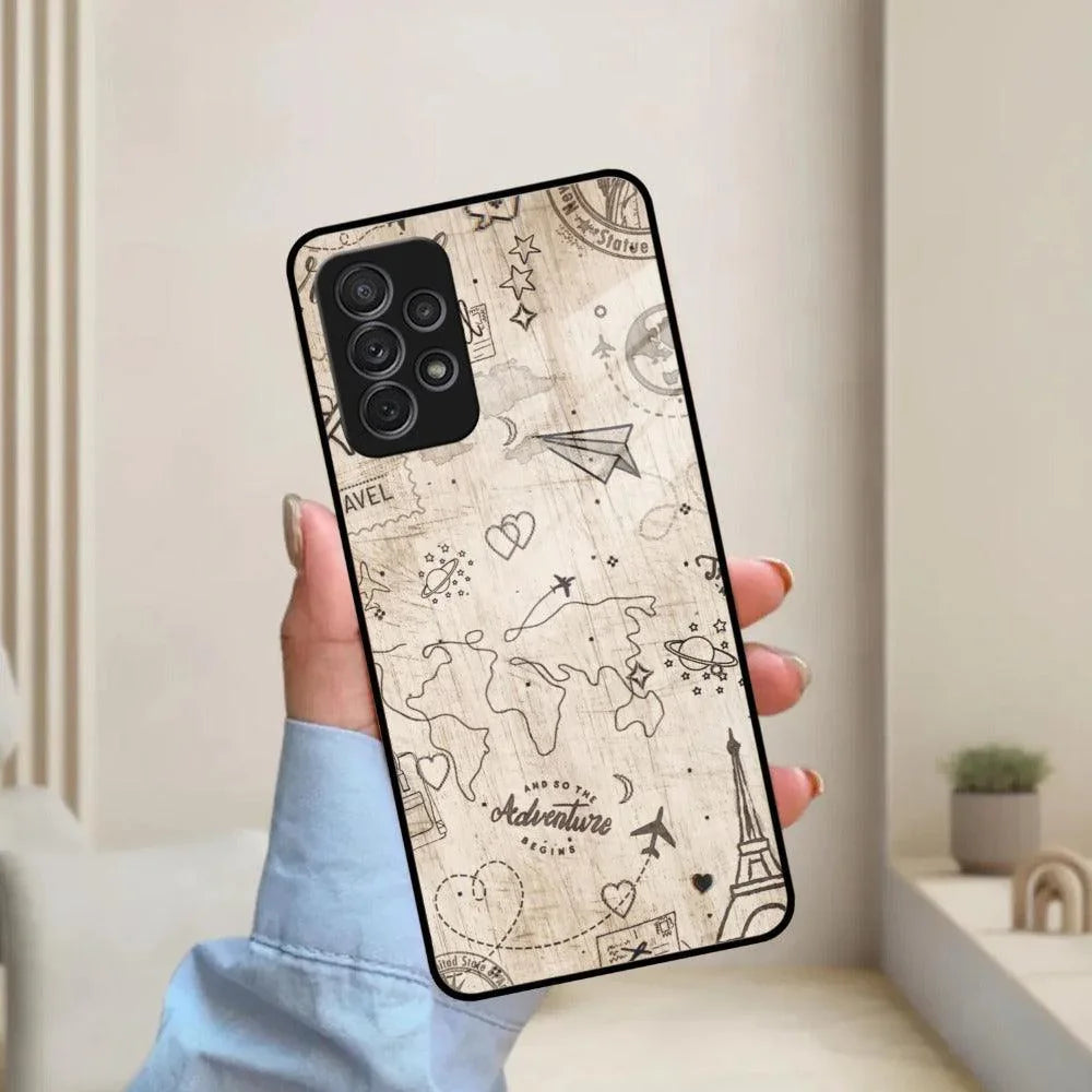Map Mania Glass Case Cover for Samsung - ShopOnCliQ