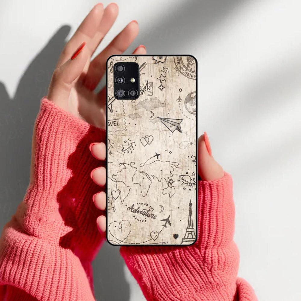 Map Mania Glass Case Cover for Samsung - ShopOnCliQ