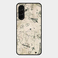 Map Mania Glass Case Cover For Samsung Galaxy A26 5G