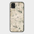 Map Mania Glass Case Cover For Samsung Galaxy F14 5G