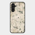 Map Mania Glass Case Cover For Samsung Galaxy F16 5G