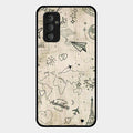Map Mania Glass Case Cover For Samsung Galaxy F23 5G
