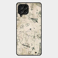 Map Mania Glass Case Cover For Samsung Galaxy M53 5G