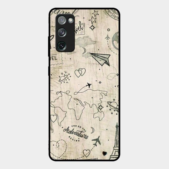 Map Mania Glass Case Cover For Samsung Galaxy S20 Fe 5G