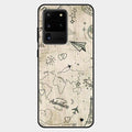Map Mania Glass Case Cover For Samsung Galaxy S20 Ultra