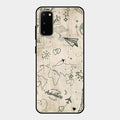 Map Mania Glass Case Cover For Samsung Galaxy S20