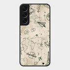 Map Mania Glass Case Cover For Samsung Galaxy S22 5G