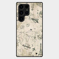 Map Mania Glass Case Cover For Samsung Galaxy S26 Ultra 5G