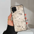 Map Mania Glass Case Cover For Samsung Galaxy A42 5G