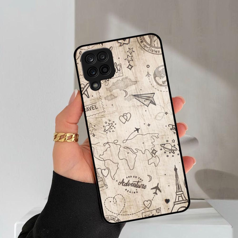 Map Mania Glass Case Cover for Samsung - ShopOnCliQ