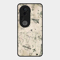 Map Mania Glass Case Cover For Vivo T4 Ultra 5G