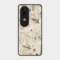Map Mania Glass Case Cover For Vivo V40E 5G