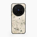 Map Mania Glass Case Cover For Vivo X300 Pro 5G