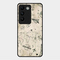 Map Mania Glass Case Cover For Vivo Y200E 5G