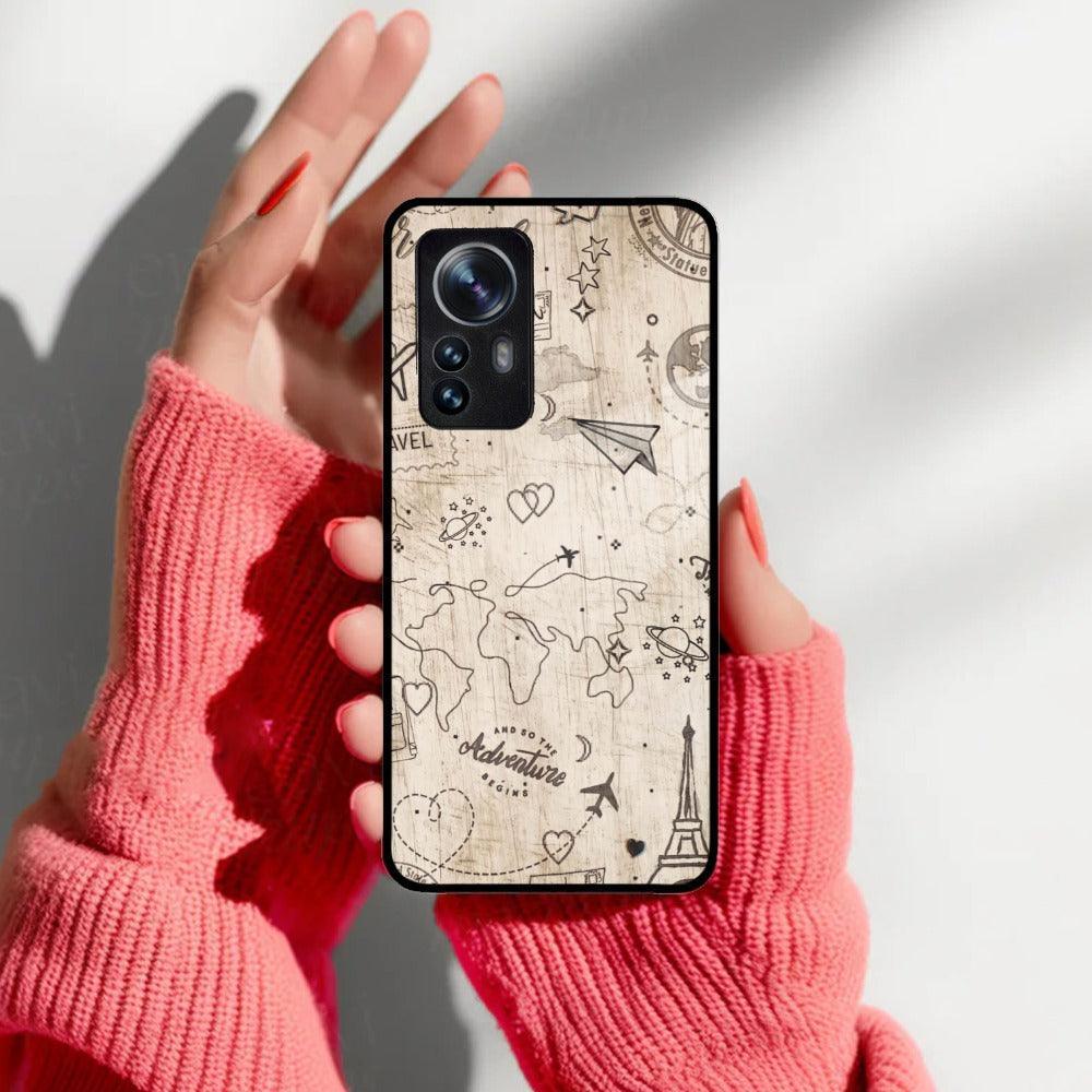 Map Mania Glass Case Cover For Redmi/Xiaomi - ShopOnCliQ