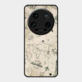 Map Mania Glass Case Cover For Xiaomi 14 Ultra