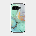 Marble Glass Finish Phone Case And Cover For Google Pixel 9A 5G