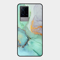 Marble Glass Finish Phone Case And Cover For Iqoo 9 5G